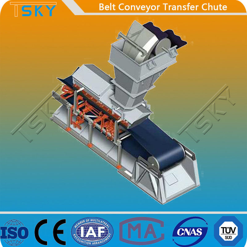Belt Conveyor Transfer Chute CE Batching Plant Spare Parts